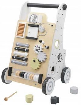 Vaikiškas edukacinis medinis stumdukas