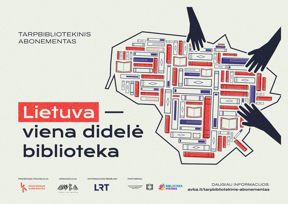 Lietuva – viena didelė biblioteka: nuo šiol knygas iš bet kurios viešosios bibliotekos galima...